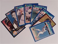 Lot of 8 Collector's Baseball Cards include: 1991