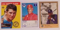 3) Baseball Collector's Trading Card Lot of 1994 U