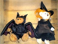 Bat & Witch Ty Babies Lot