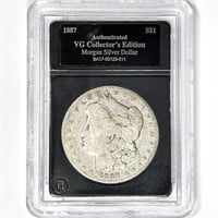 1887 Morgan Silver Dollar Coll.-VG