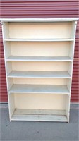 Vintage Solid Wood Bookshelf/79”H,49”W,15”D