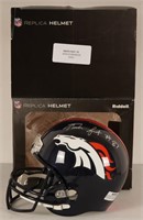 Noah Fant Signed Helmet (Denver Broncos)