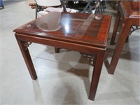 CHERRY INLAID SIDE TABLE