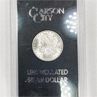 1880-CC Morgan Silver Dollar -BU GSA /w Cert.
