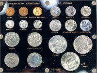 20th Century Type Coins (19) -
