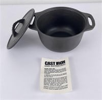 Cast Iron 3 Quart Dutch Oven