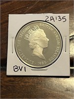 1980 Silver British Islands $20 Proof Coin