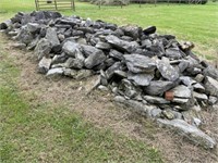 Large Pile of Limestone Stones