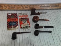 COLLECTION VTG TOBACCO PIPES