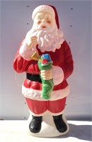 Christmas Blow Mold Figure Santa Claus 40"