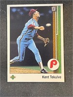 KENT TEKULVE 1989 TRADING CARD
