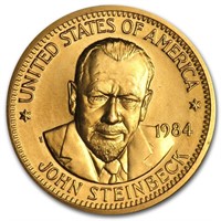 Us Mint 1/2oz Gold Commemorative: John Steinbeck