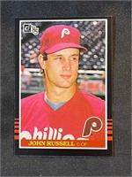 JOHN RUSSELL 1985 TRADING CARD