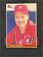 JOHN DENNY 1985 TRADING CARD