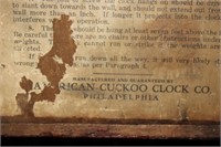 American cuckoo clock