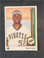 TONY CHANCE 1989 TRADING CARD