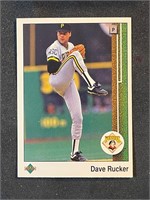 DAVE RUCKER 1989 TRADING CARD