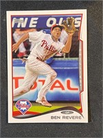 BEN REVERE 1984 TRADING CARD