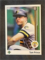 TOM PRINCE 1989 TRADING CARD