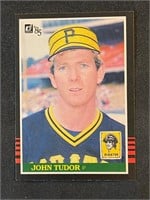 JOHN TUDOR 1985 TRADING CARD