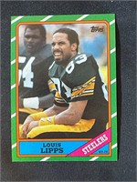 LOUIS LIPPS VINTAGE TRADING CARD