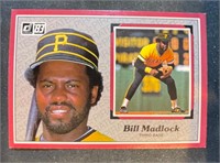 BILL MADLOCK OVERSIZED 1983 TRADING CARD
