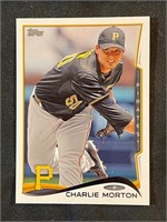 CHARLIE MORTON 1989 TRADING CARD