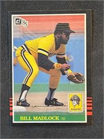 BILL MADLOCK 1985 TRADING CARD