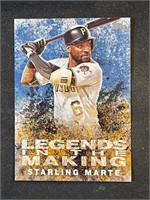 STARLING MARTE LEGENDS IN THE MAKING TRADING CARD