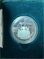 1984 Canada Proof Silver Dollar Jacques Cartier