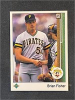 BRIAN FISHER 1989 TRADING CARD