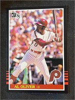 AL OLIVER 1985 TRADING CARD