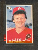 BILL CAMPBELL 1985 TRADING CARD