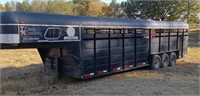 28 Ft. Stock Trailer