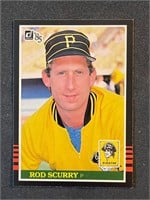 ROD SCURRY 1985 TRADING CARD