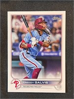 FREDDY GALVIS TOPPS TRADING CARD