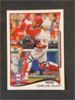 CARLOS RUIZ 1984 TRADING CARD