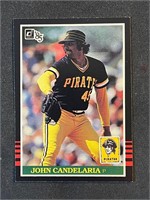 JOHN CANDELARIA 1985 TRADING CARD