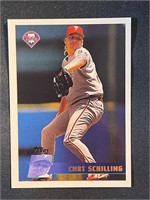 CURT SCHILLING 96 TOPPS TRADING CARD