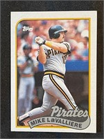 MIKE LAVALLIERE 89 TOPPS TRADING CARD