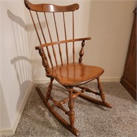 Small Ethan Allen Maple Rocking Chair