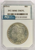 1879-S Morgan Silver Dollar MS-65 DMPL