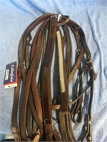 COLLEGIATE CRYSTAL CRANK BRIDLE Warmblood