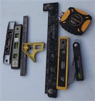 Allen wrenches & measuring tools
