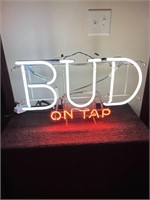 Bud on tap neon. 23x14