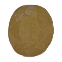 Oval Cut 5.55ct Natural Yellow Sapphire Gemstone
