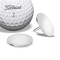 Sterling Silver Engraveable Golf Ball Mark