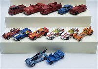 Lot Of Vintage Kenner Cars & Tootsietoy Cars /