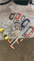 C Clamps, Bar Clamps