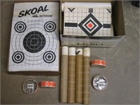 Targets…Big box of assorted paper targets, some wi